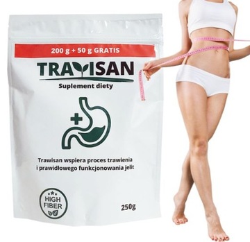 TRAWISAN 250g - TRAWIENIE, ODCHUDZANIE, BŁONNIK