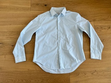 Koszula Calvin Klein L / XL 34/35 prążek / 1840n