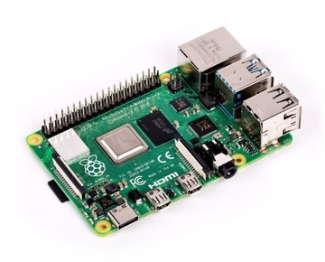 Микрокомпьютер Raspberry Pi WiFi Bluetooth 4x 1,5 ГГц 2 ГБ ОЗУ HDMI 4K