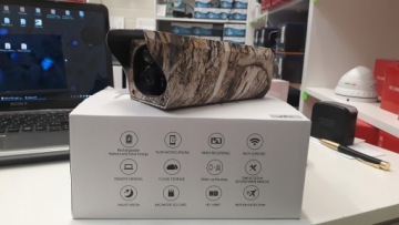 Солнечная камера WIFI Full HD 1080P P2P max64 ГБ SD!