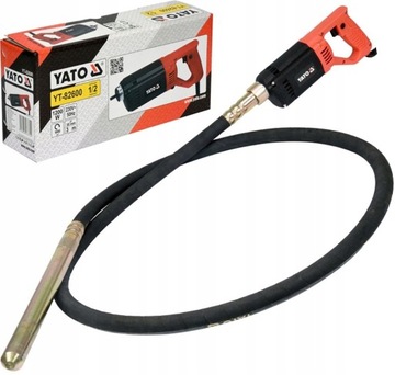YATO WIBRATOR ZAGĘSZCZARKA BETONU 1200W BUŁAWA 3m