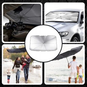 СОЛНЦЕЗАЩИТНЫЙ КОЗЫРЬ УФ-ЗОНТИК ДЛЯ АВТОМОБИЛЬНОГО СТЕКЛА КОВРИК