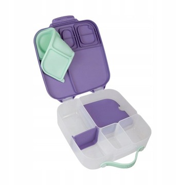 Śniadaniówka B.BOX Lunchbox 2000ml BB400603 Lilac Pop fioletowo-zielony 3+