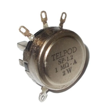 POTENCJOMETR OBROTOWY 2W 1M ohm liniowy (3644)