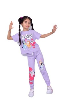 BLUEY красивый комплект спортивный костюм 104-110 4-5 джоггеров Bluey BINGO хлопок