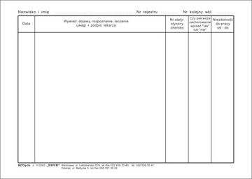 Внесение в историю болезни