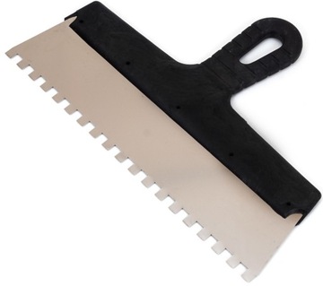 Szpachelka szpachla zębata do kleju 250 mm ząb 10x10 mm Polax