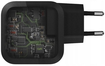 ЗАРЯДНОЕ УСТРОЙСТВО GC POWERGAN 65 Вт, 2x USB-C PD USB-A QC 3.0 + ПАСТА ОТВЕРСТИЯ