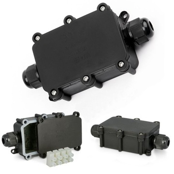 MUFA hermetyczna ŁĄCZNIK kabla puszka wodoodporna złącze 4pin IP68 4x2,5mm2