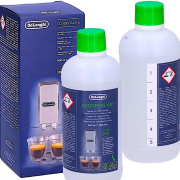 MEGA MOCNY ODKAMIENIACZ DO EKSPRESÓW - DeLonghi EcoDecalk - 500ml ORYGINAŁ