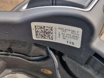 AUDI A1 8X VOLANT MULTIFUNKČNÍ KŮŽE 4G0419091F