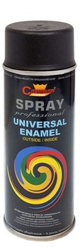 CHAMPION CZARNY MAT SPRAY SZYBKOSCHNĄCY JAKOŚĆ
