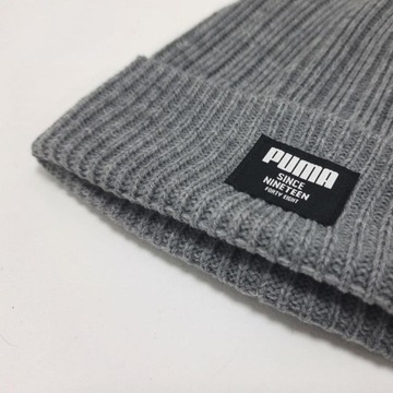 CIEPŁA SPORTOWA CZAPKA ZIMOWA DAMSKA PUMA BEANIE