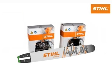 Prowadnica Stihl 260 270 290. 40 cm 3/8 +2 łańcuchy