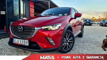 Mazda CX-3 Crossover 2.0 SKY-G 120KM 2016 Mazda CX-3 2.0BENZ manual Navi skora head up bi xenony 100 bezwypadek 2.0