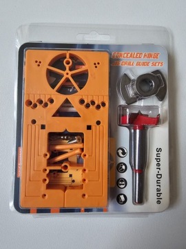 Комплект для установки петли с маркером шаблона, сверло, резак, мебельная петля