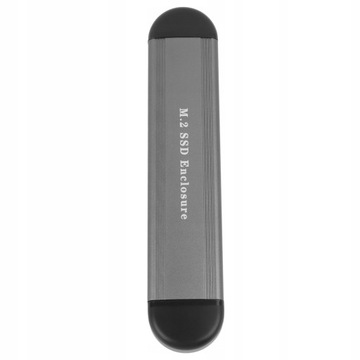 КОРПУС SSD M.2 NVME SATA USB-C СЕРЫЙ