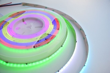 Taśma LED COB WS2811 RGB 576 led/m biała taśma COB cyfrowa 12V - 5m