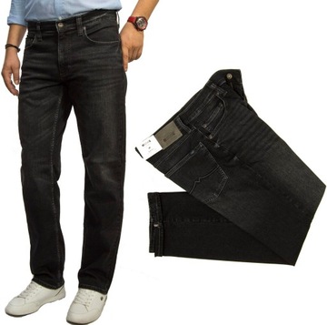 Mustang Big Sur 883 Black spodnie jeansy W33 L34