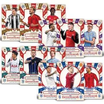 UEFA CHAMPIONS LEAGUE MATCH ATTAX 2024/25 MINI PUSZKA: 4 WERSJE