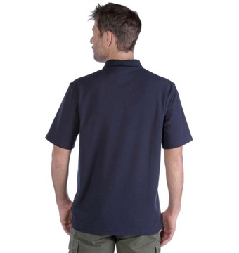 Koszulka Carhartt Polo Contractor Work Navy