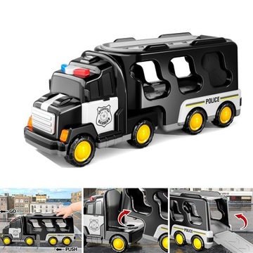 ПОДАРОЧНАЯ ИГРУШКА ПОЛИЦЕЙСКАЯ МАШИНА СО ЗВУКОВЫМИ СВЕТОВЫМИ ЭФФЕКТАМИ 7В1
