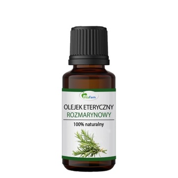 OLEJEK ETERYCZNY ROZMARYNOWY 30 ML NATURALNY 100 %