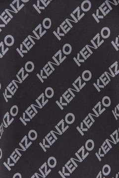 KENZO PARIS - Czarny t-shirt damski w logo L