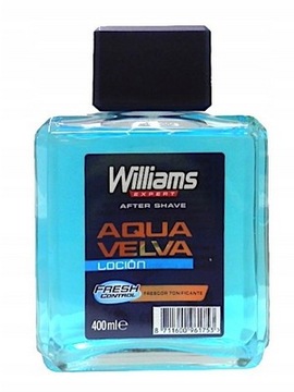 WILLIAMS EXPERT AQUA VELVA 400 ml WODA PO GOLENIU