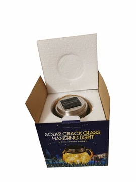 Шаровая лампа на солнечной батарее с 30 светодиодами