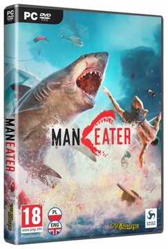 MANEATER DAY ONE EDITION PC WYDANIE PUDEŁKOWE EPIC MAN EATER OUTLET