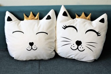 Подушка Cat Queen, подарок ребенку, который любит кошек.