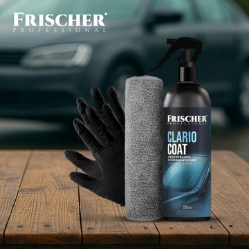 NIEWIDZIALNA POWŁOKA DO SZYB SAMOCHODOWYCH WYCIERACZKA 250ml + MIKROFIBRA