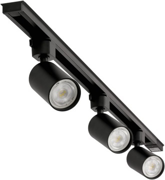 Zestaw Szynoprzewód Szyna 1m + 3x Lampa GU10 LED