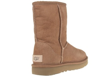 UGG ŚNIEGOWCE DAMSKIE BRĄZOWE SKÓRZANE 40 2MXA