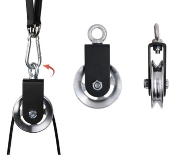 BLOCZEK TRENINGOWY DO ĆWICZEŃ WYCIĄG GÓRNY I DOLNY