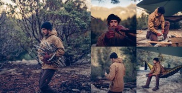 КУРТКА МУЖСКАЯ SAS SMOCK DURACANVAS HELIKON TAIGA GREEN XL