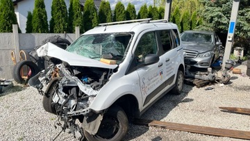 FORD CONNECT TOURNEO LIFT 20r ĆWIARTKA TYLNA PRWA PRAWY TYŁ WLEW! DUPA