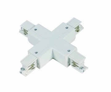 Light Prestige Łącznik X 3F biały LP-554/3F WH