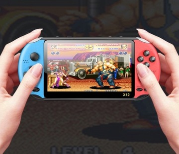 Мини-портативная консоль X12, ретро-наушники MP5