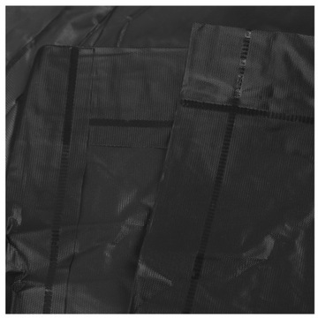 Плащ-пончо Пончо с капюшоном Винил Dominator Черный