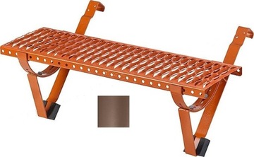 Kompletna ława kominiarska 80cm BRAAS brąz