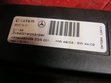 MERCEDES W639 VITO VIANO RADIÁTOR A6398302760KZ