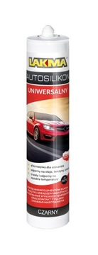 LAKMA Autosilikon Termiczny do 350°C Motoryzacja Uszczelniacz Czarny 280ml