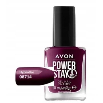 Żelowy Lakier do Paznokci Power Stay AVON Supertrwały HYPNOTIZE 08714