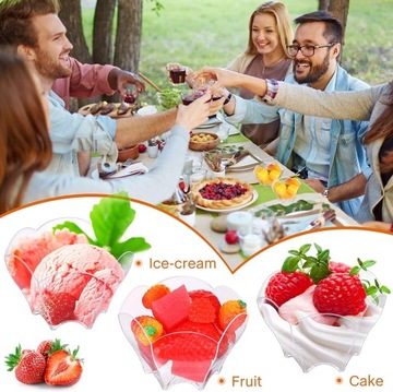 Десертные стаканчики CROWN FINGERFOOD, многоразовые контейнеры, 90 мл, 24 шт.