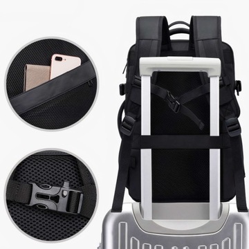 Рюкзак Bange BackPack, деловой рюкзак, расширяемый, вместимость сумки