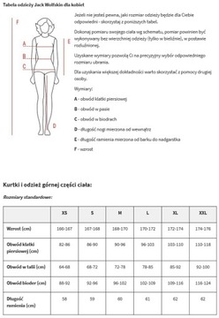 BEZRĘKAWNIK DAMSKI JACK WOLFSKIN JWP POKROWIEC XS