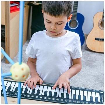 РЕЗИНОВАЯ КЛАВИАТУРА ПОРТАТИВНАЯ БЕСПРОВОДНАЯ ОРГАННАЯ КЛАВИАТУРА С 49 КЛАВИШАМИ