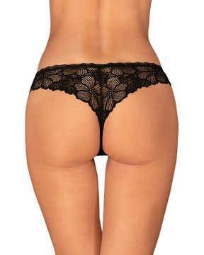 Obsessive FIGI koronka SERAFIA czarne XL/2XL